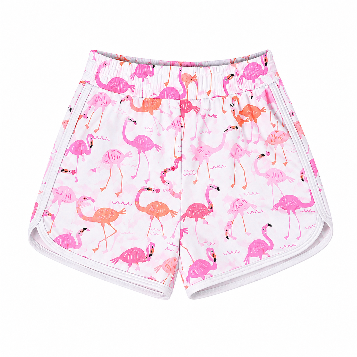 Flamingo Love Mindy Swimsuit & Short Set