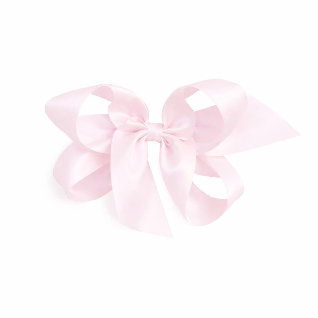 Infant Satin Bow 2مشبك شعر