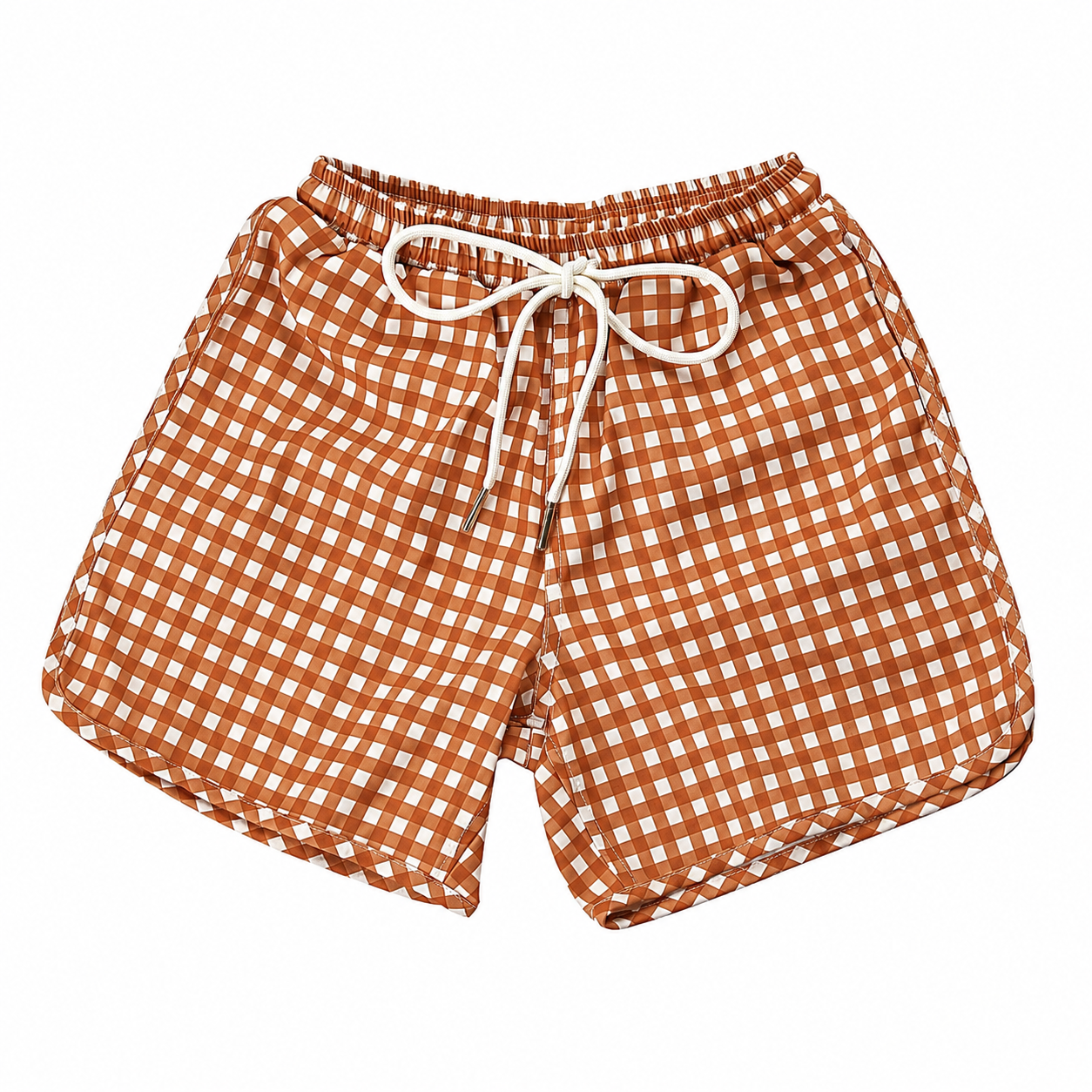 Sienna Gingham Swim Short شورت سباحة