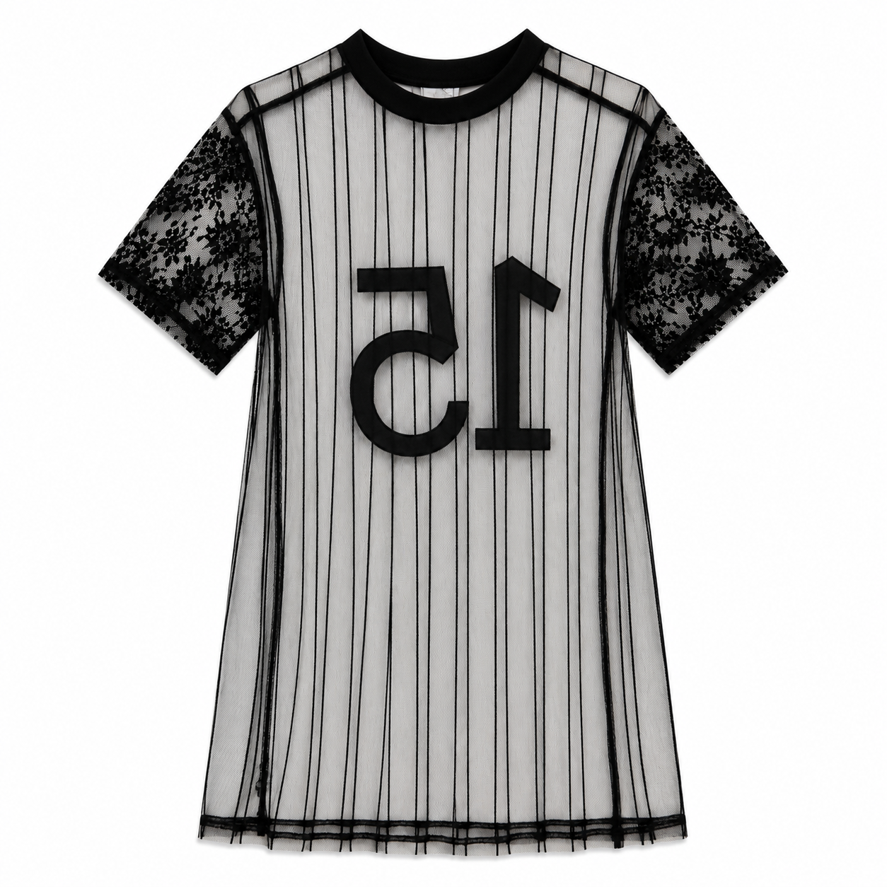 Baseball Fashion Transparent Lace Tops
