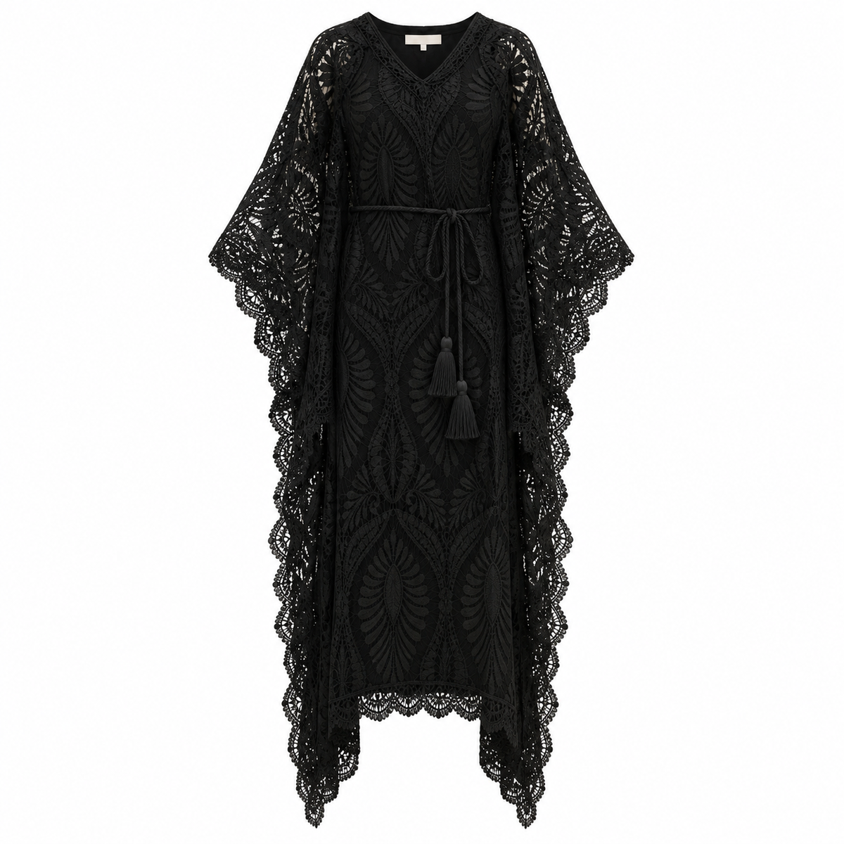 Aluma Kaftan Black