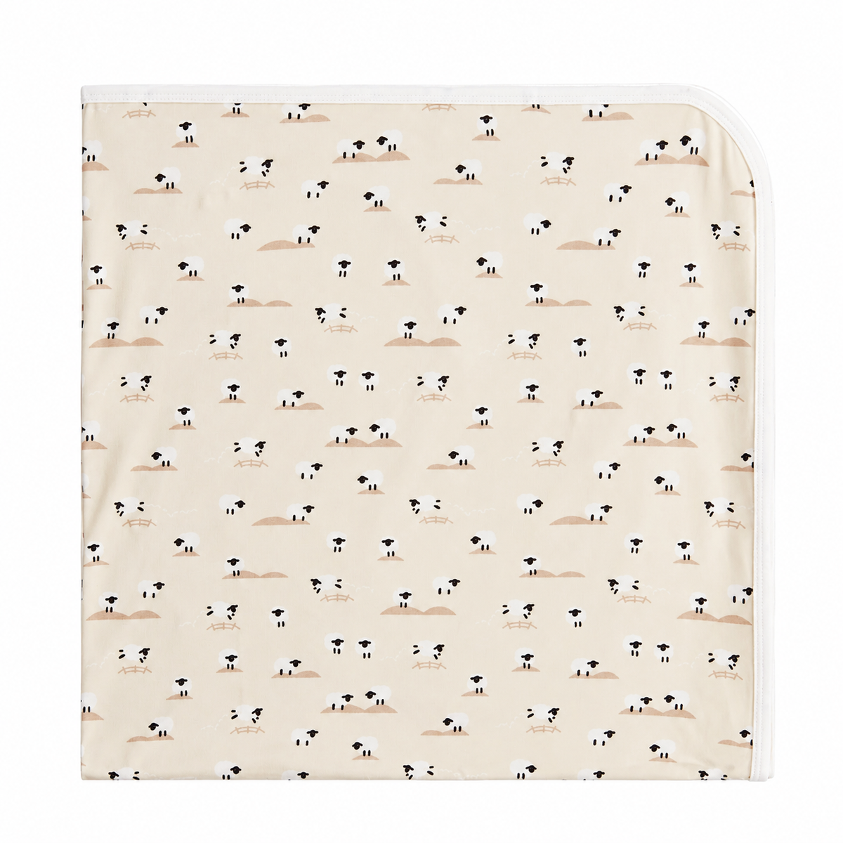 Baa Baa Baby cream Blanket