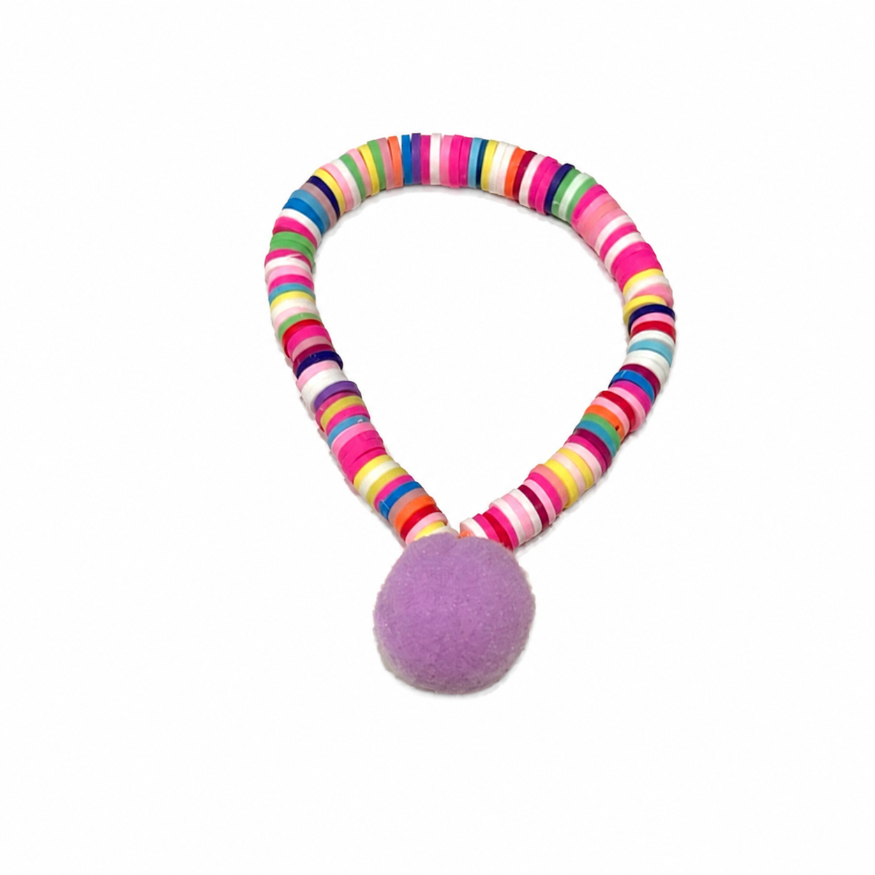 Neon pomPom Bracelet