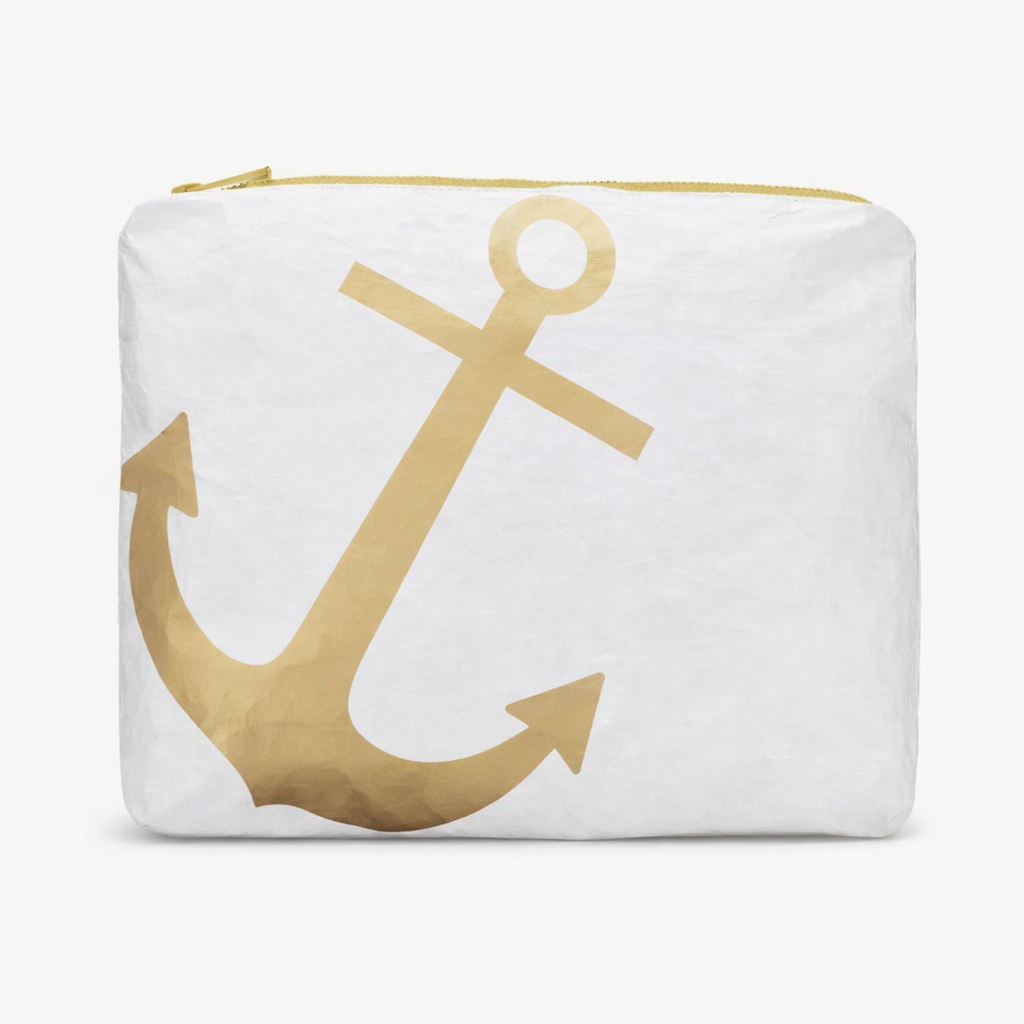 Anchors Away White Gold حقيبة لون أبيض