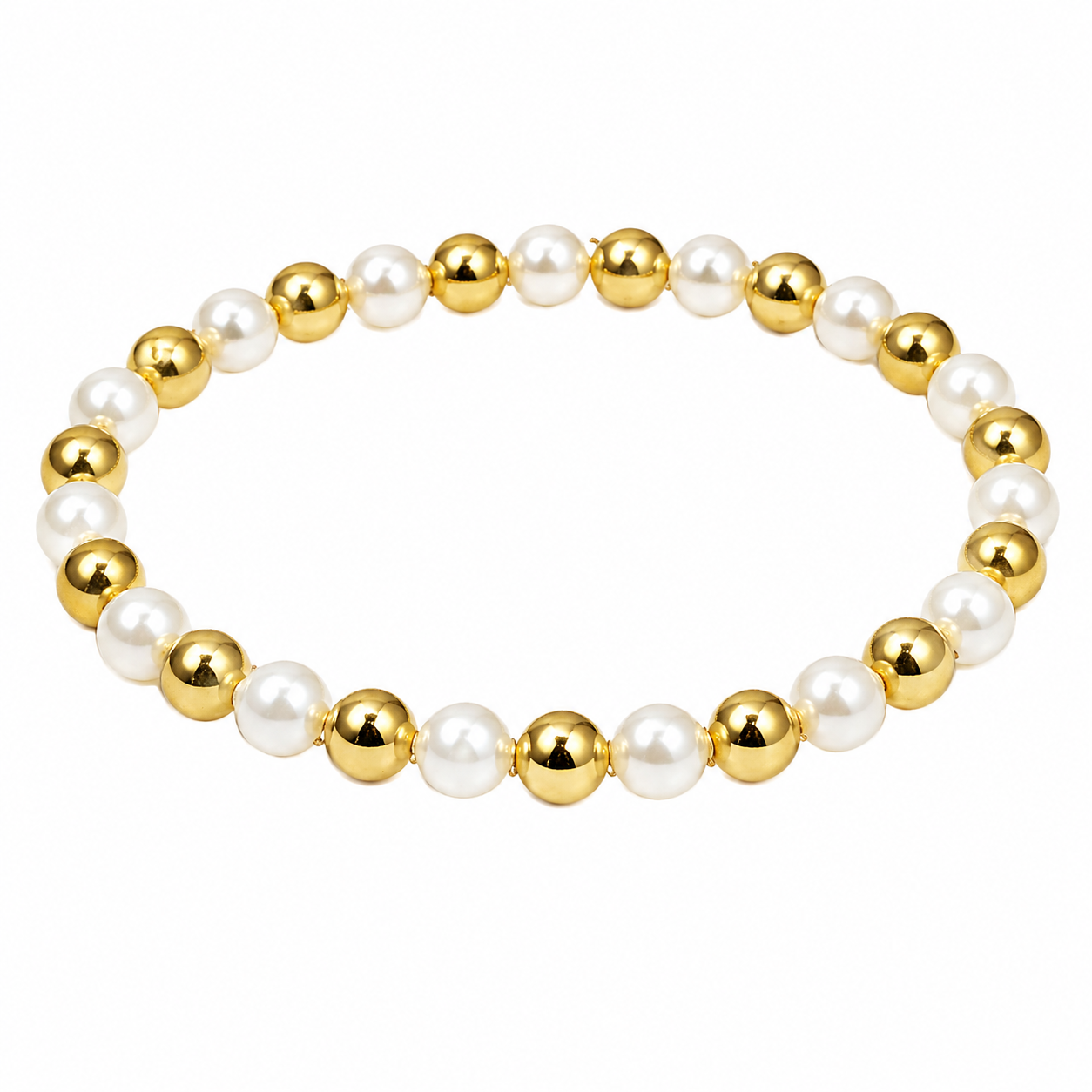 Pearl Gold Bracelet