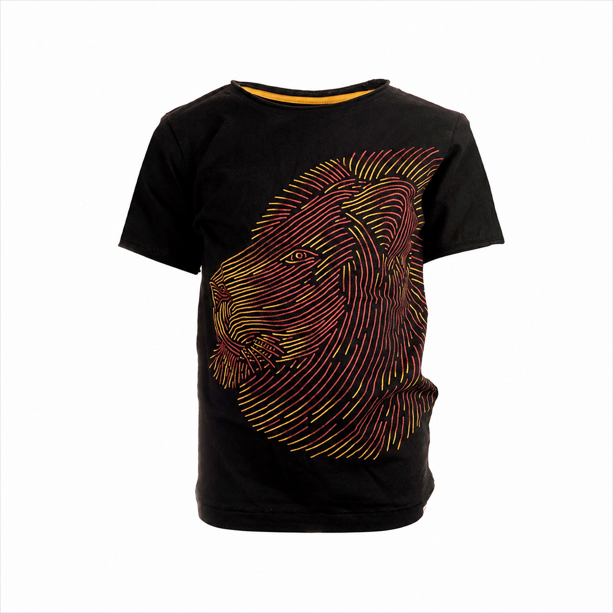 Lion Tshirt بلوزة لون أسود