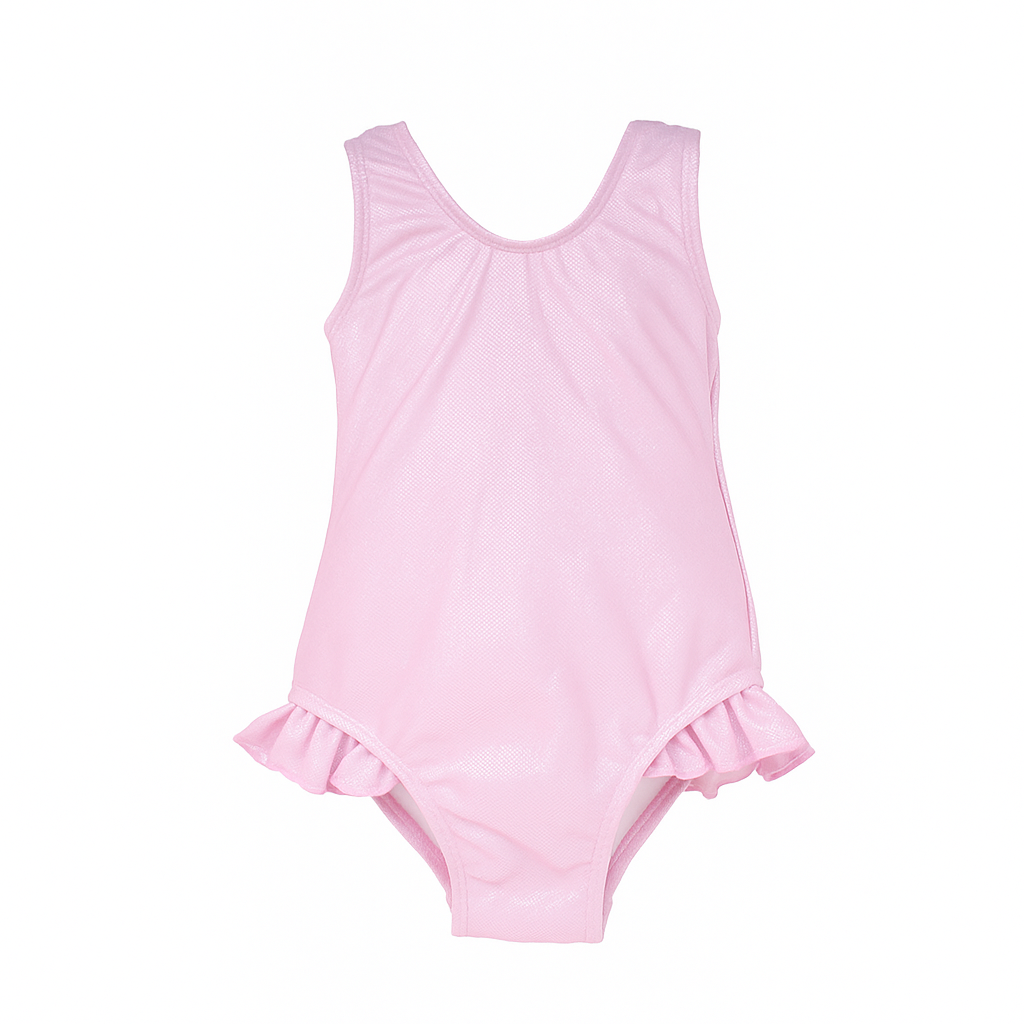 Pink Sparkle Delany Ruffle Swimsuit ملابس سباحة