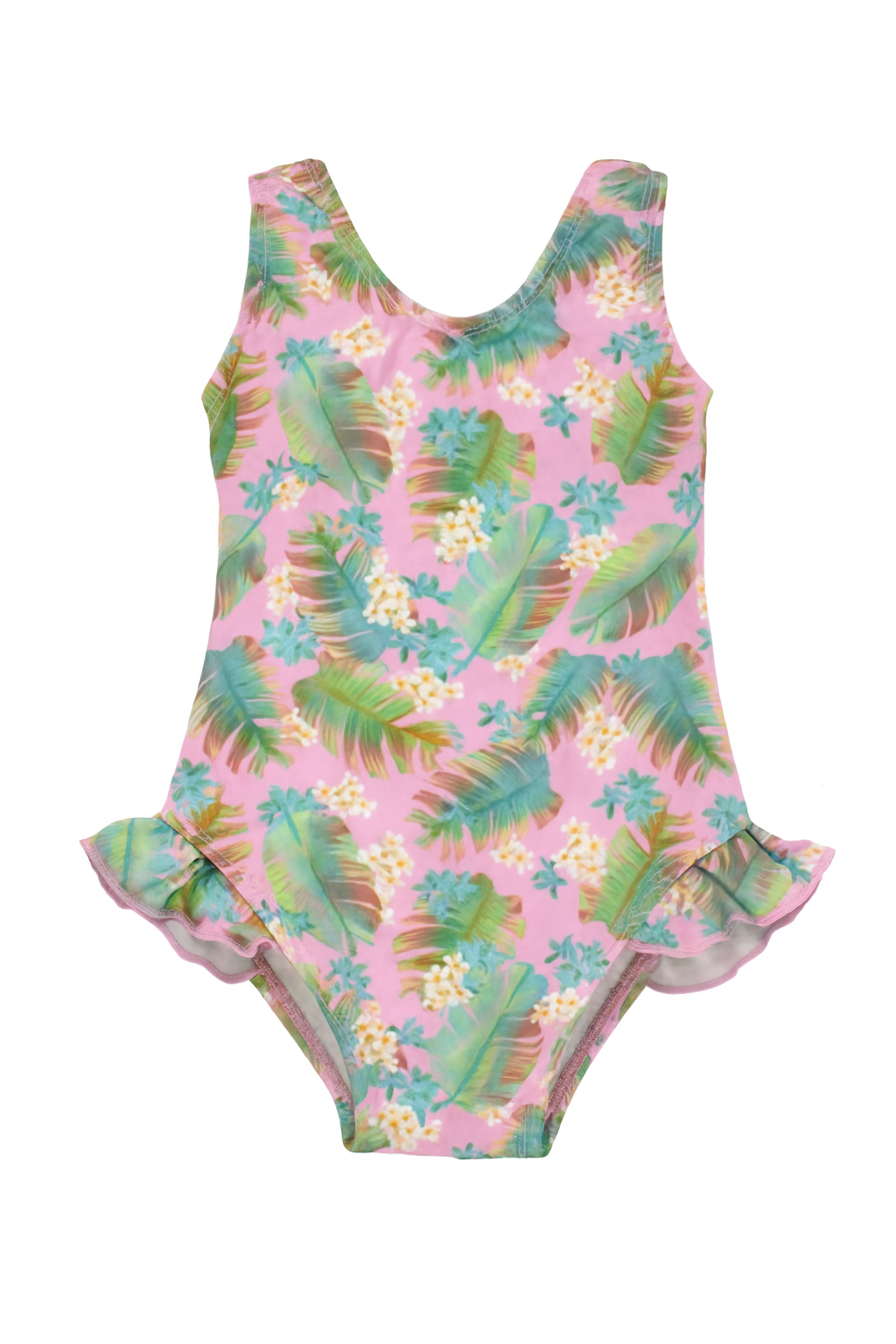 Luau Palms Dalaney Hip Ruffle Swimsuit ملابس سباحة