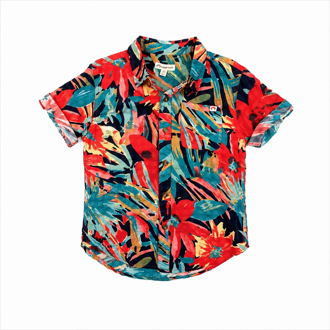 Rhapis Palm Shirt بلوزة لون مشجر