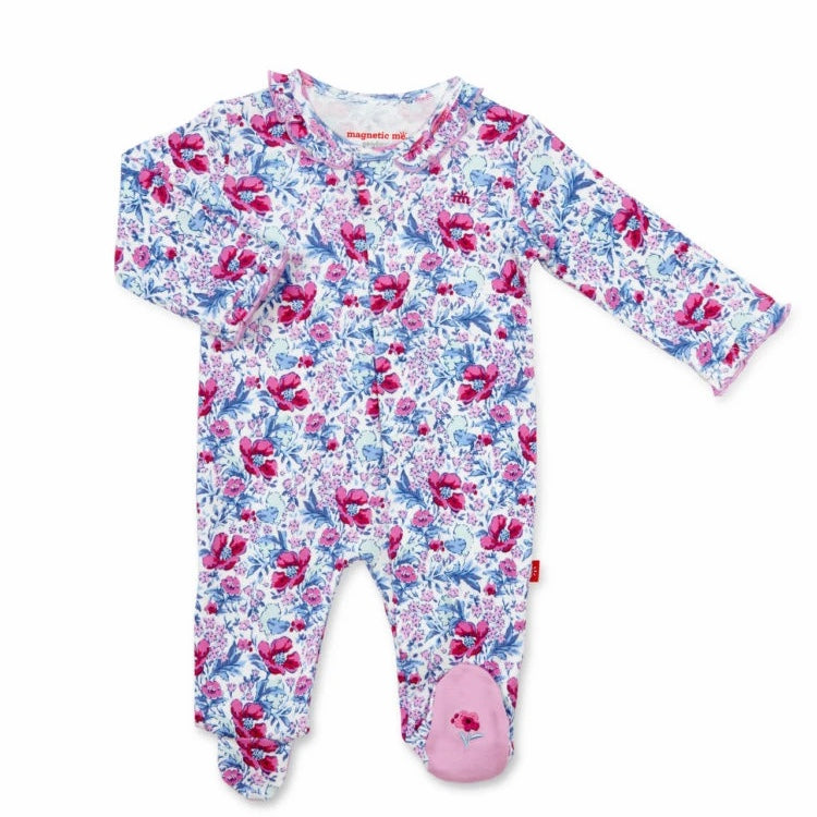 Darlington Floral Footie بيجاما مواليد