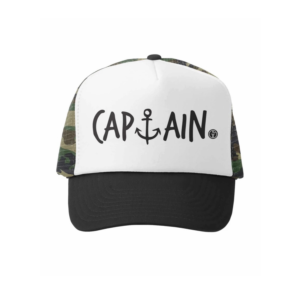 Captin Como Hat قبعة لون أخضر