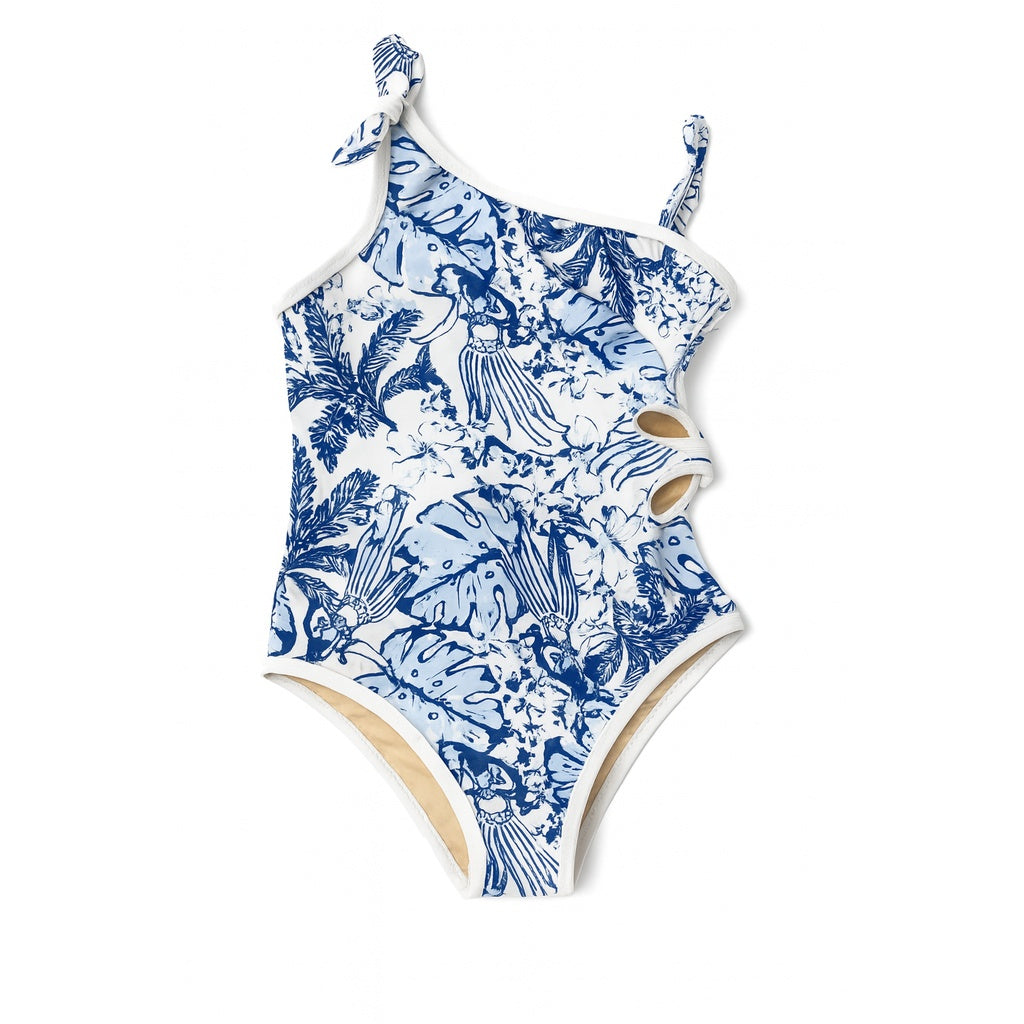 Tiki TidesDaisy Cut Out Swimsuit ملابس سباحة
