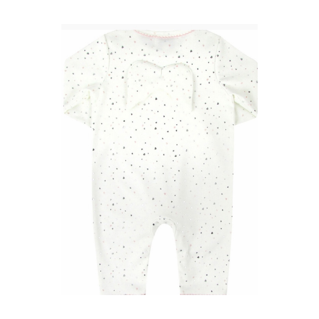 Heart Printed Babygro بيجاما مواليد