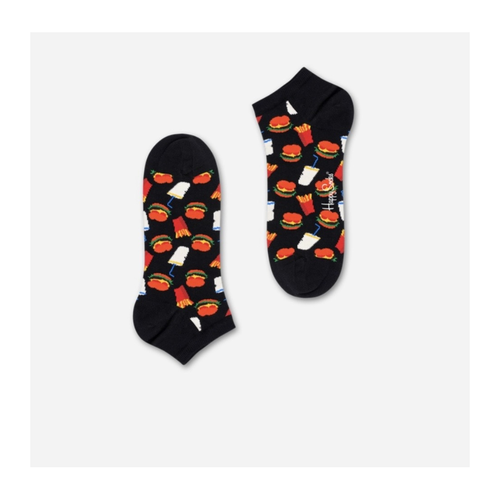 Adult Low Hamburger Socks جوارب ملونة
