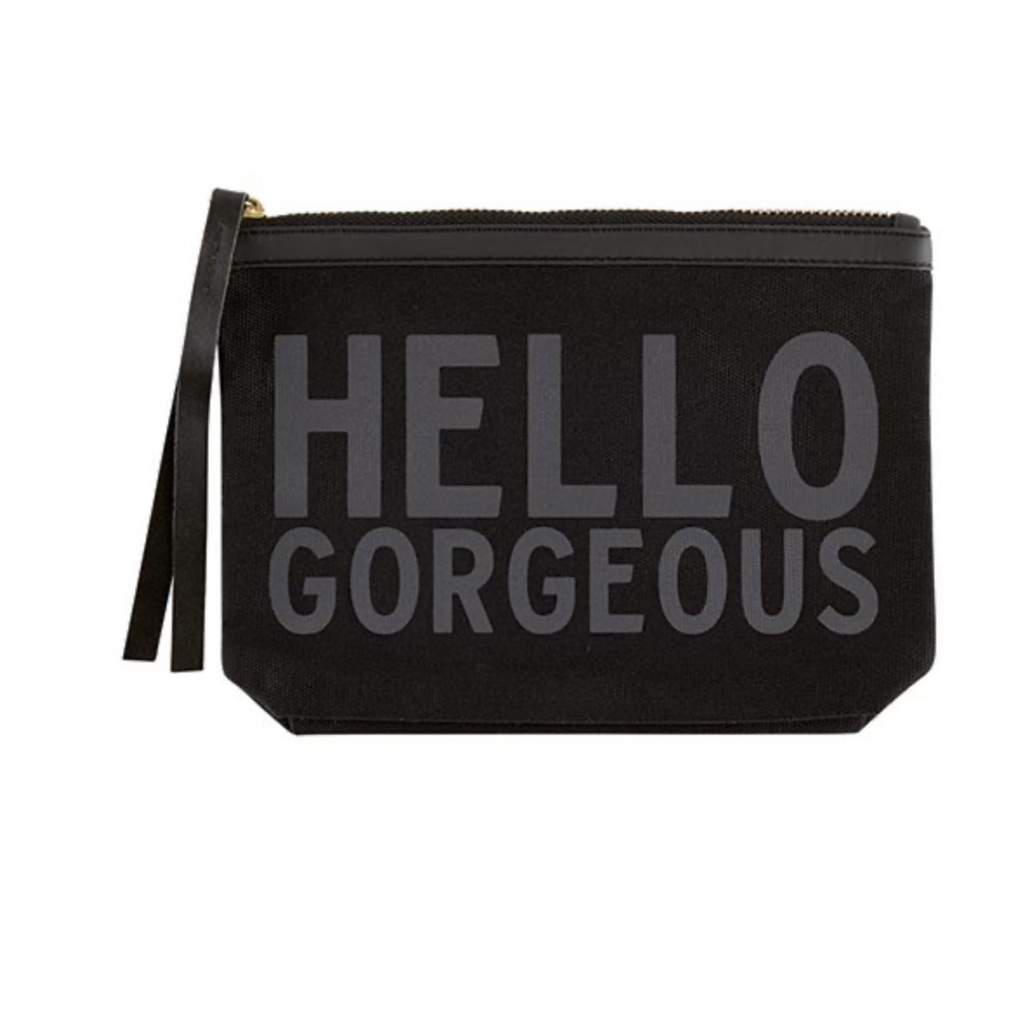 Pouch Bag, Hello حقيبة لون أسود