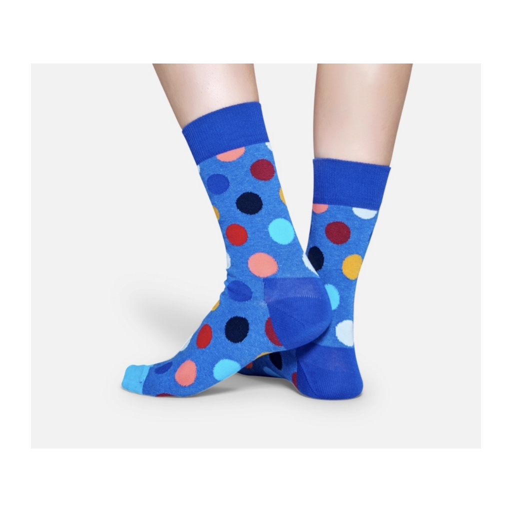 Adult Big Dot Socks جوارب ملونة