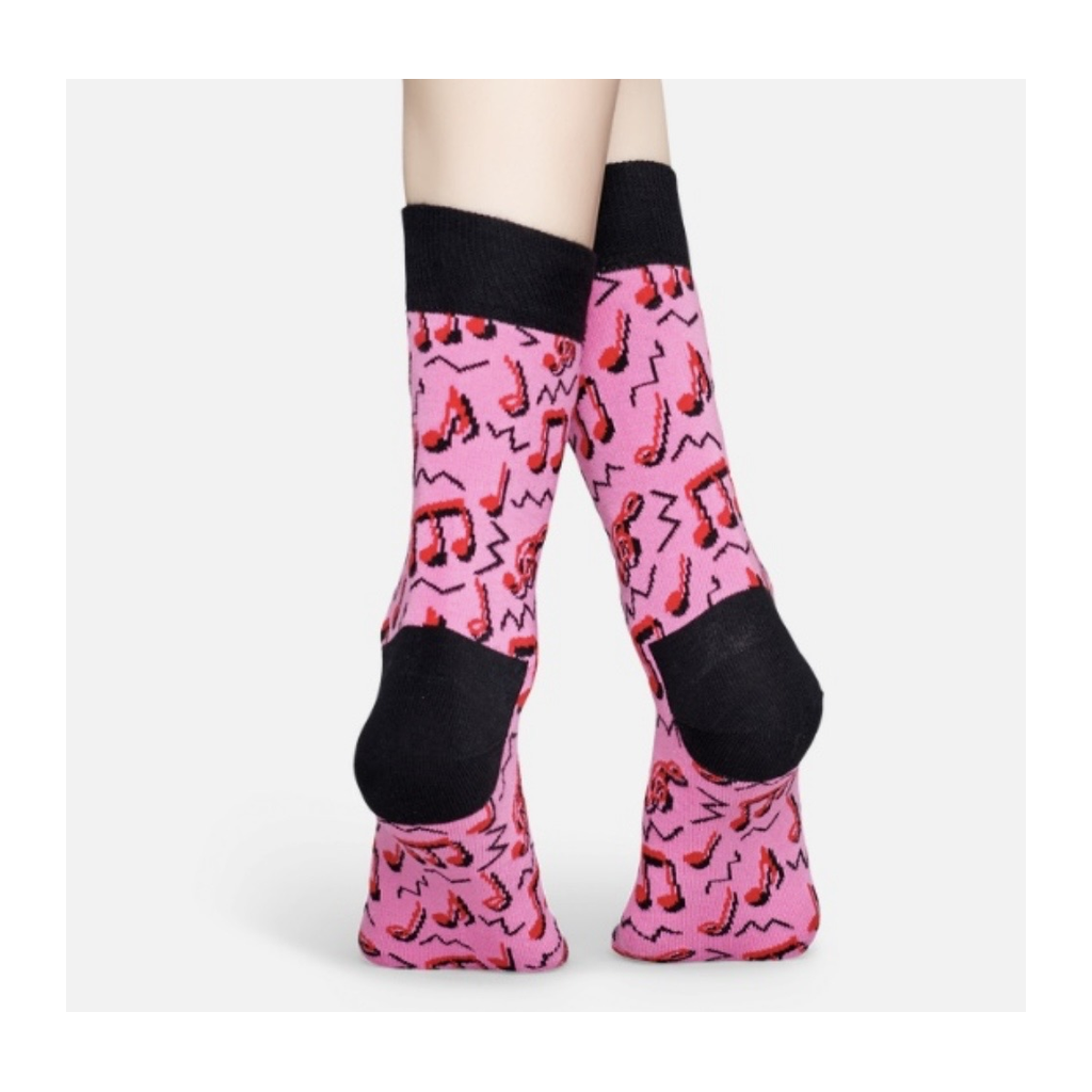 Adult Pink City Jazz Socks جوارب ملونة