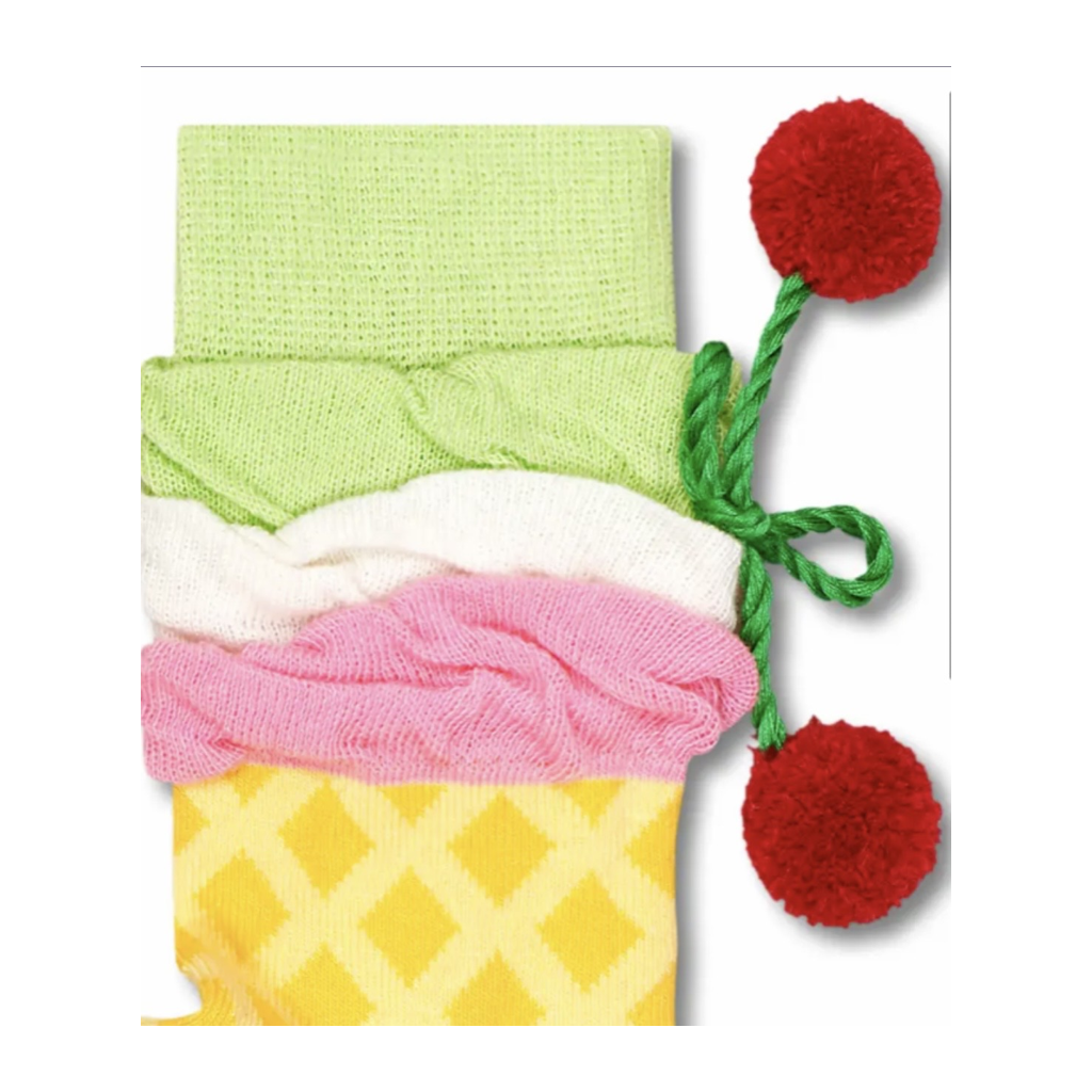 Ice Cream Socks جوارب ملونة