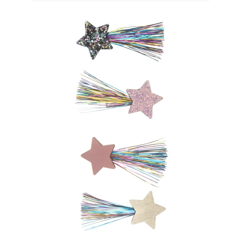 Teeny Shooting Star mini clips مشبك شعر