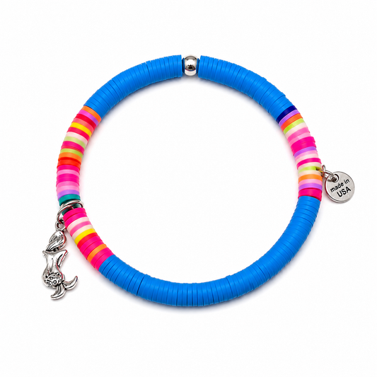 Charm Vinyl Bracelet