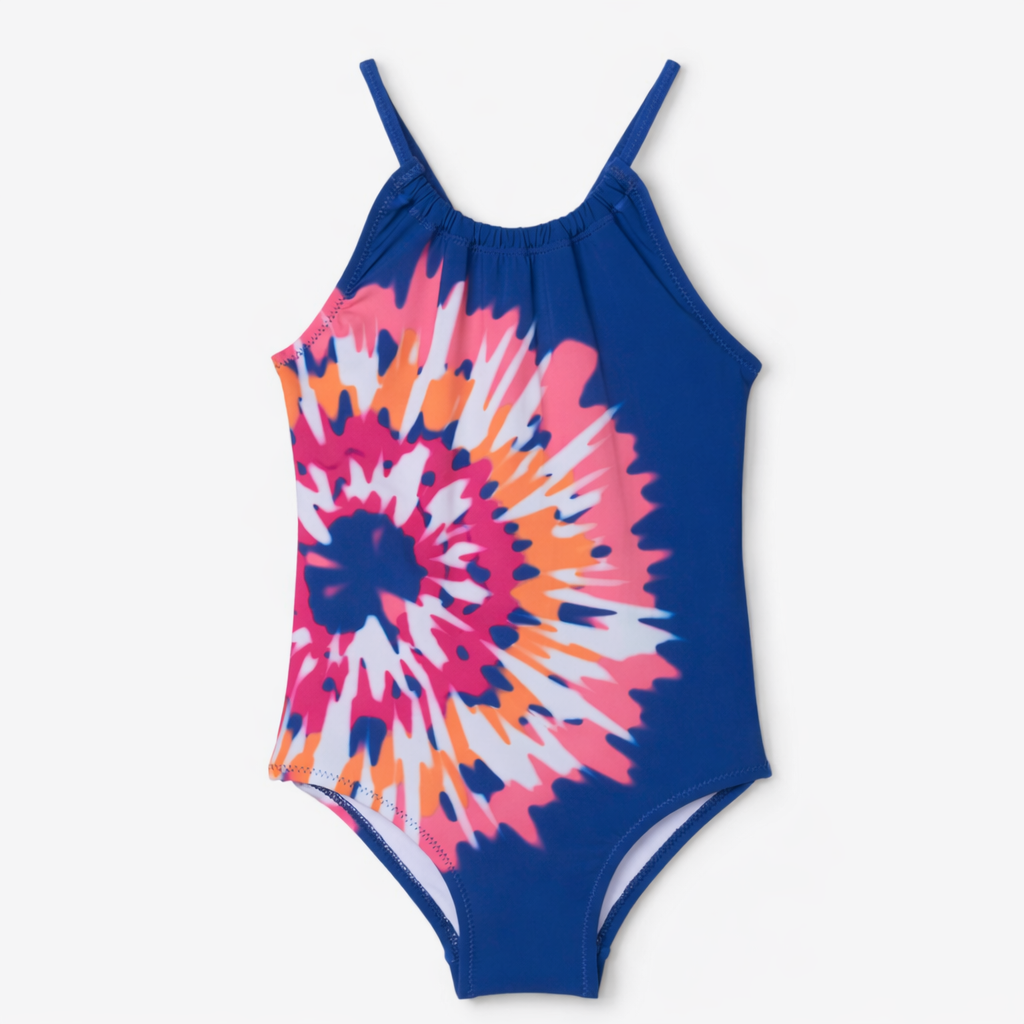 Shibori tie dye Swimsuit Set طقم سباحة