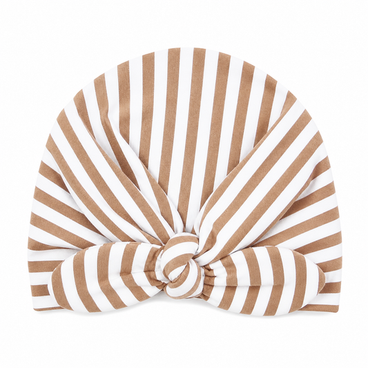 Sand Stripe Turban قبعة