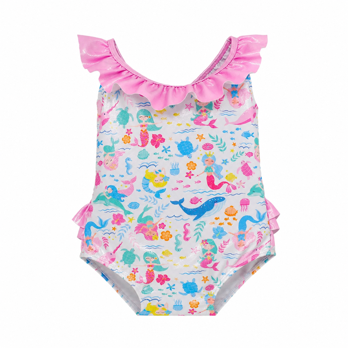 Mermaid Friends Mindy Swimsuit & short Set