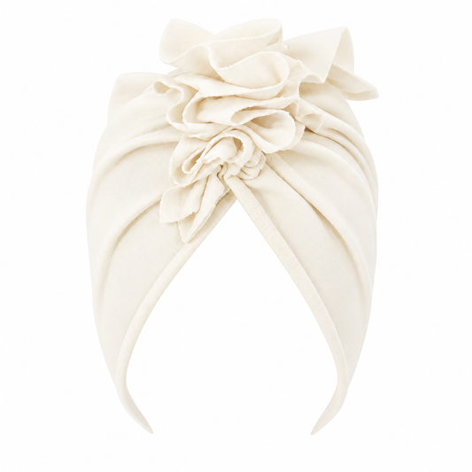 Bamboo Ligth Cappuccino Turban  قبعة