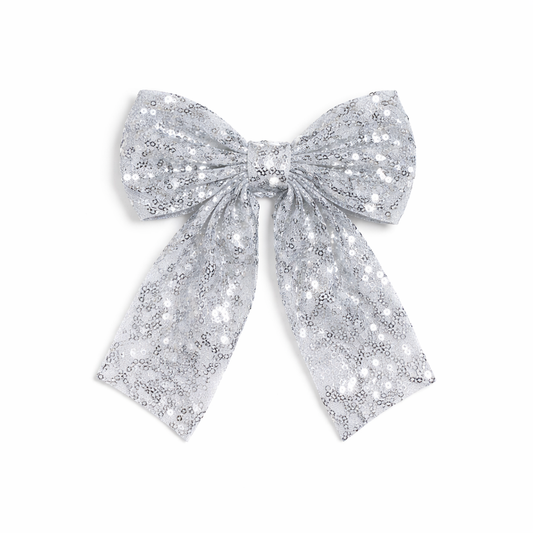 Sequin Longtail Bow مشبك شعر