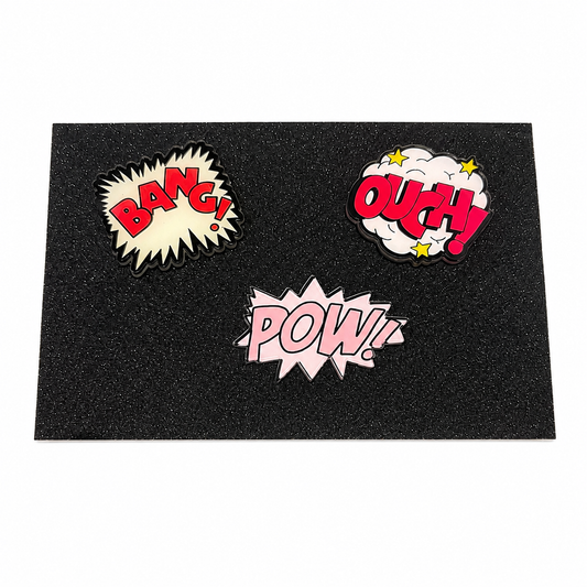 Wacky Pins مجموعة بروشات