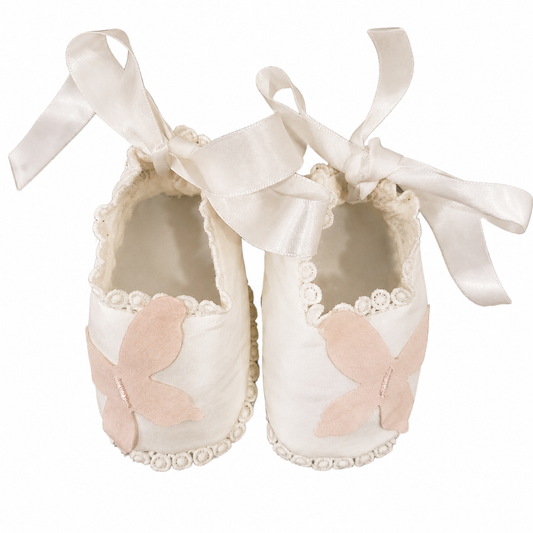 Butterflies Booties حذاء مواليد