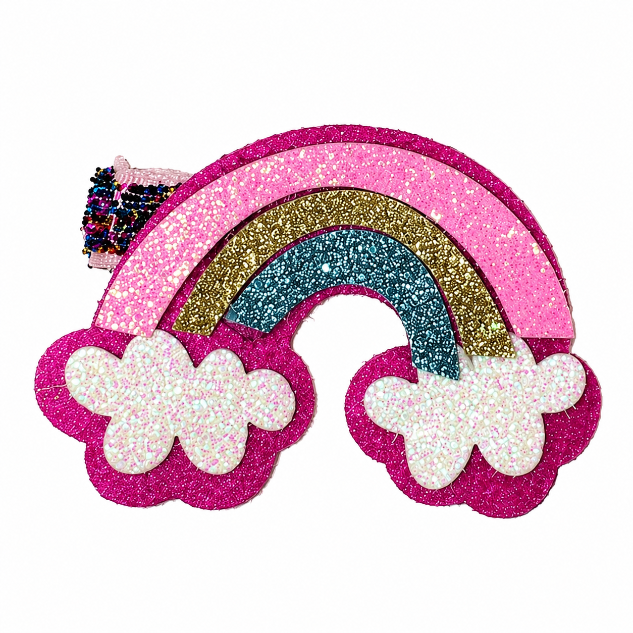 Unicorn & Rainbow Hair Clip مشبك شعر