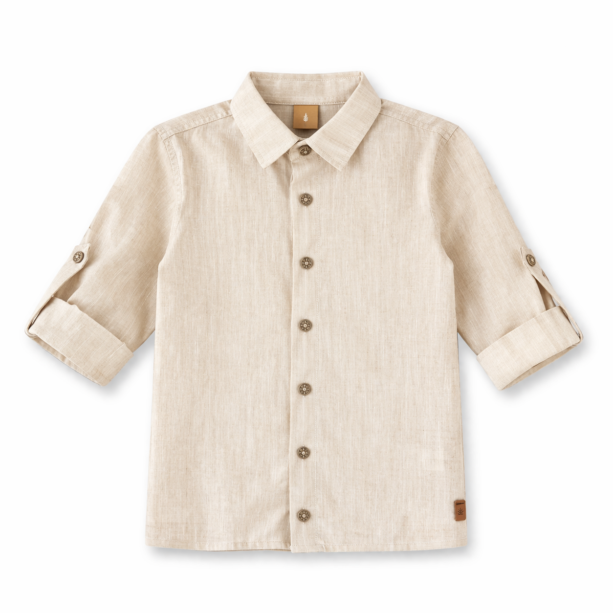 Conjunto Beige Red Set طقم قميص وشورت