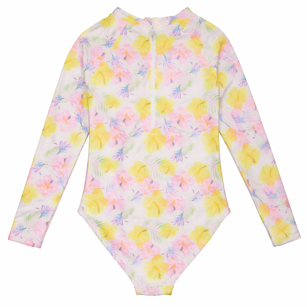 Aloha Vacay Swimsuits & Short Set طقم سباحة