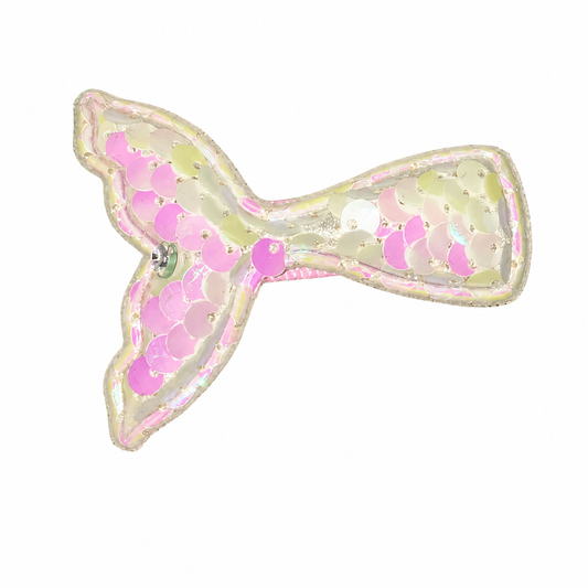 Mermaid Tail Sequin Hair Clip مشبك شعر