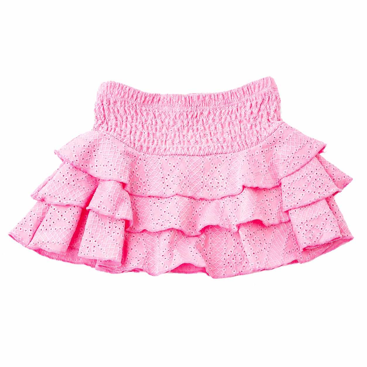 Strawberry Bliss Crochet Trim Swimset