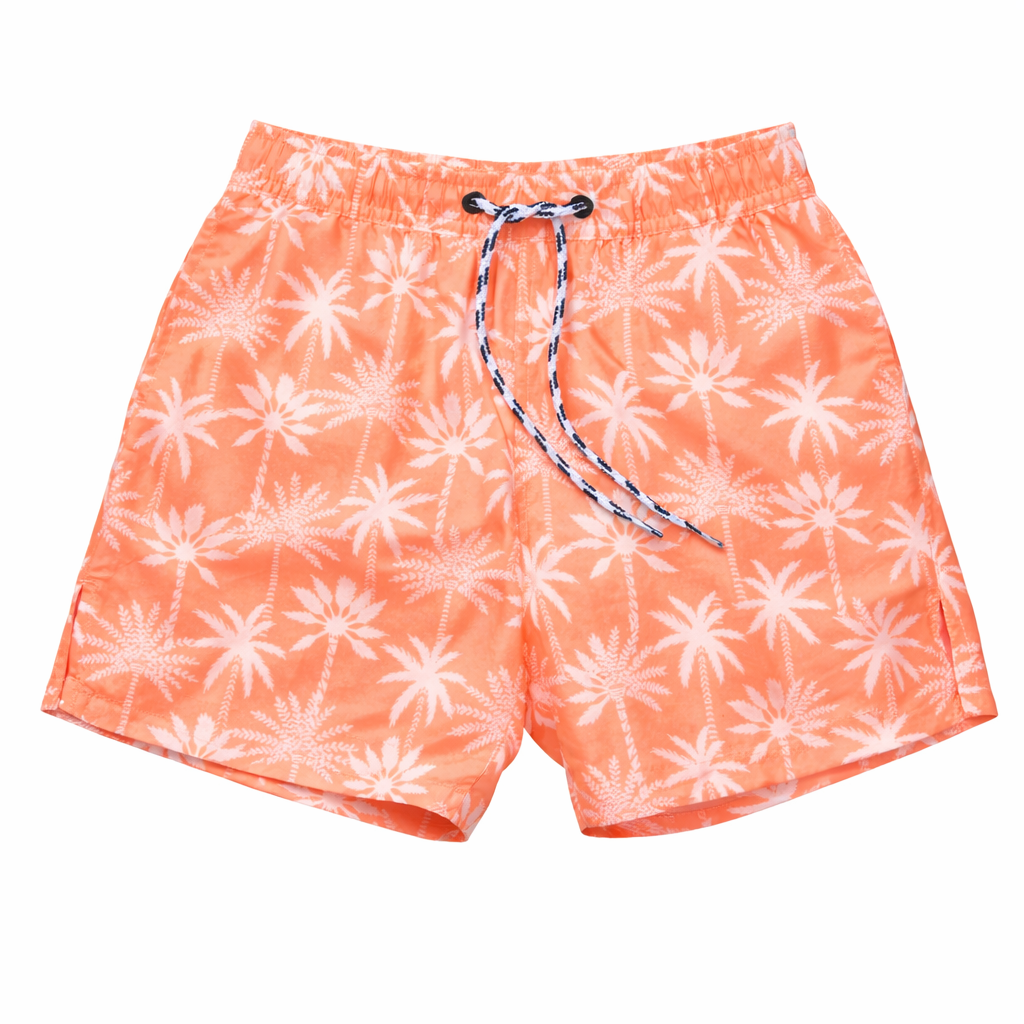 Cali Palms Swimsuit & Short Set طقم سباحة