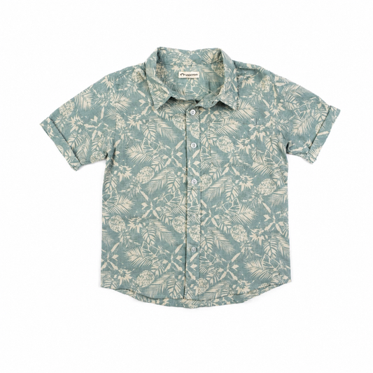 Pinapple Palaya Shirt قميص لون أزرق