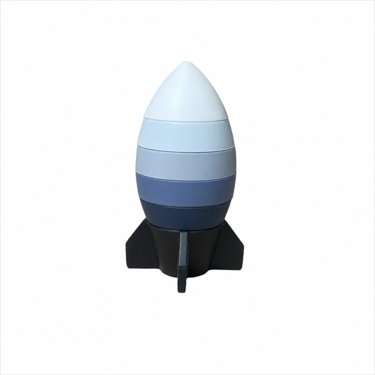 Rocket Silicone Stacker لعبة أطفال
