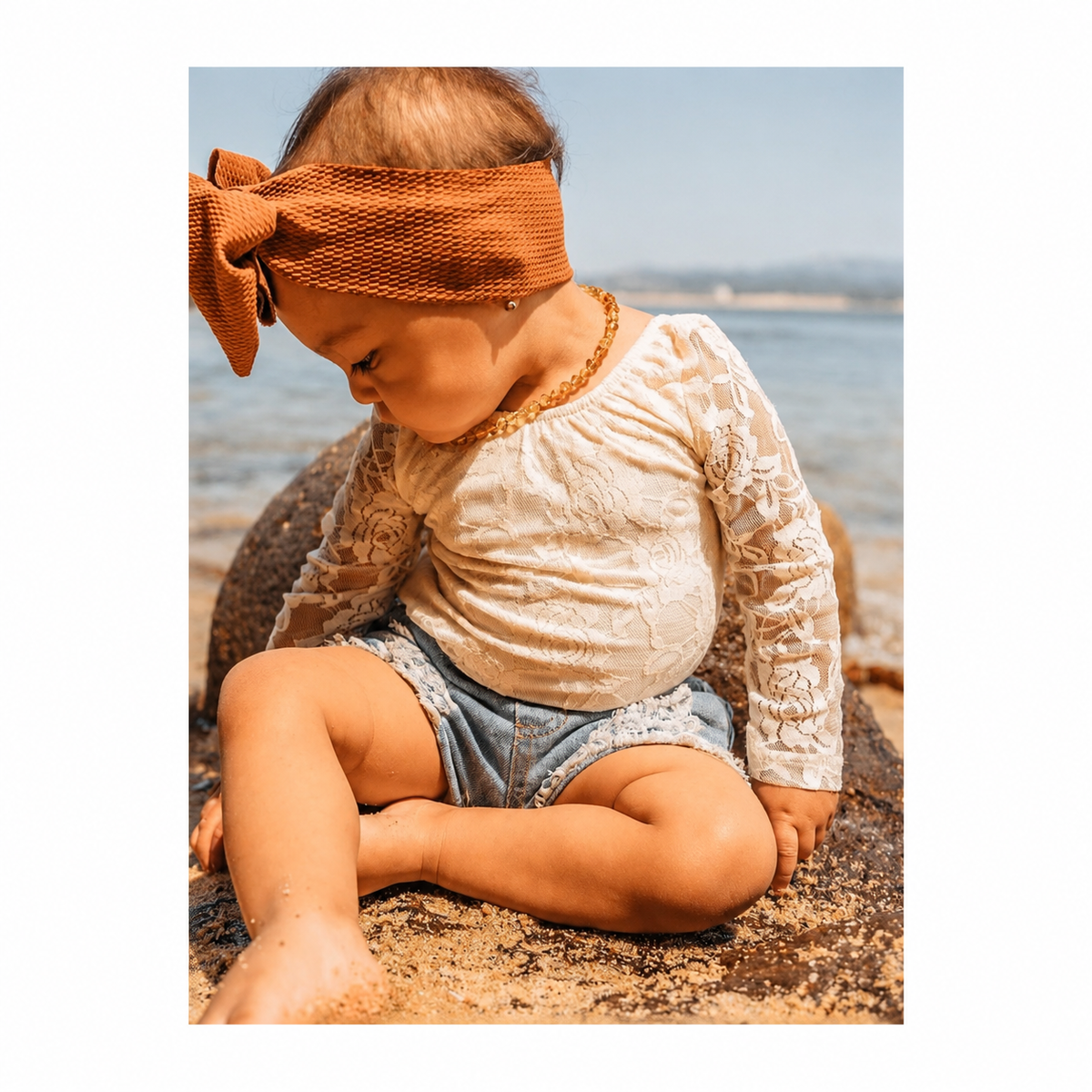 Lona Lace Leotard Cream