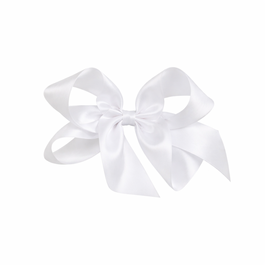 Infant Satin Bow 2مشبك شعر