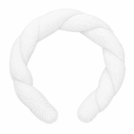 Faux Fur Twist Headband تاج