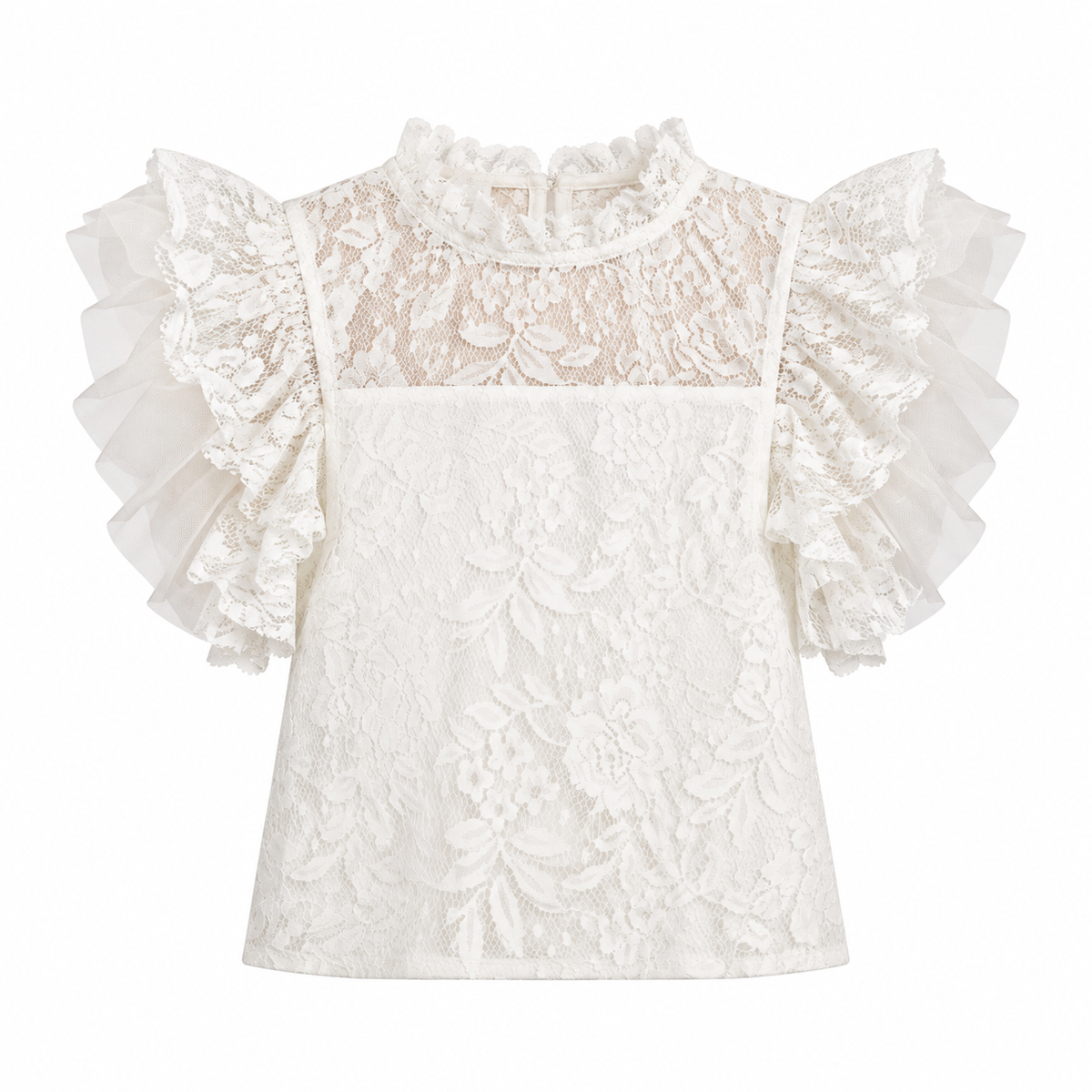 Anouk Top in Cream Lace