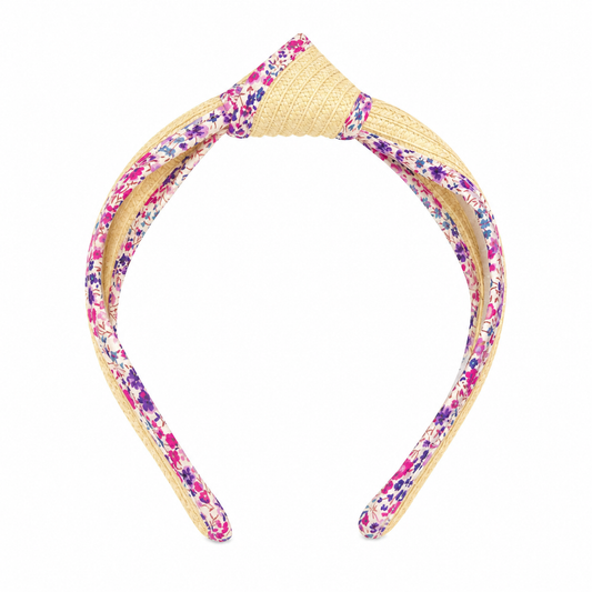 Liberty Straw Knot Headband تاج
