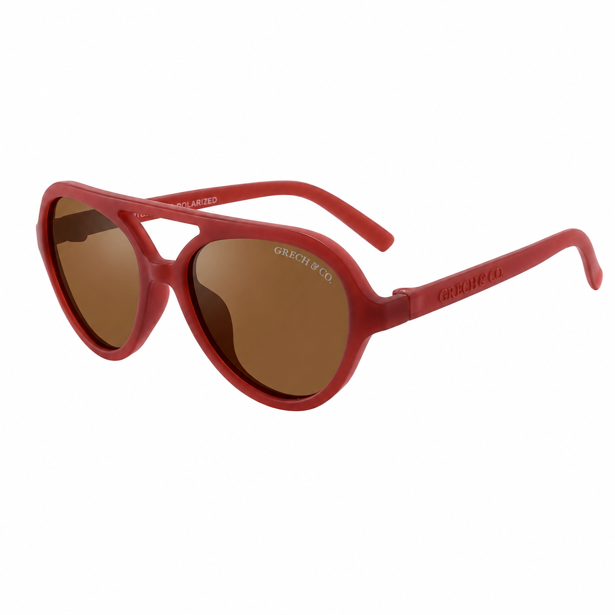 Cinnamon Aviator Baby Polarized Sunglasses نظارة أطفال