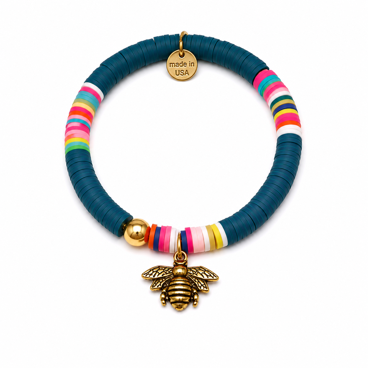 Charm Vinyl Bracelet