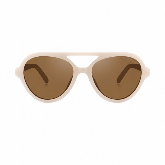 Sand Aviator Baby Polarized Sunglasses نظارات بيج