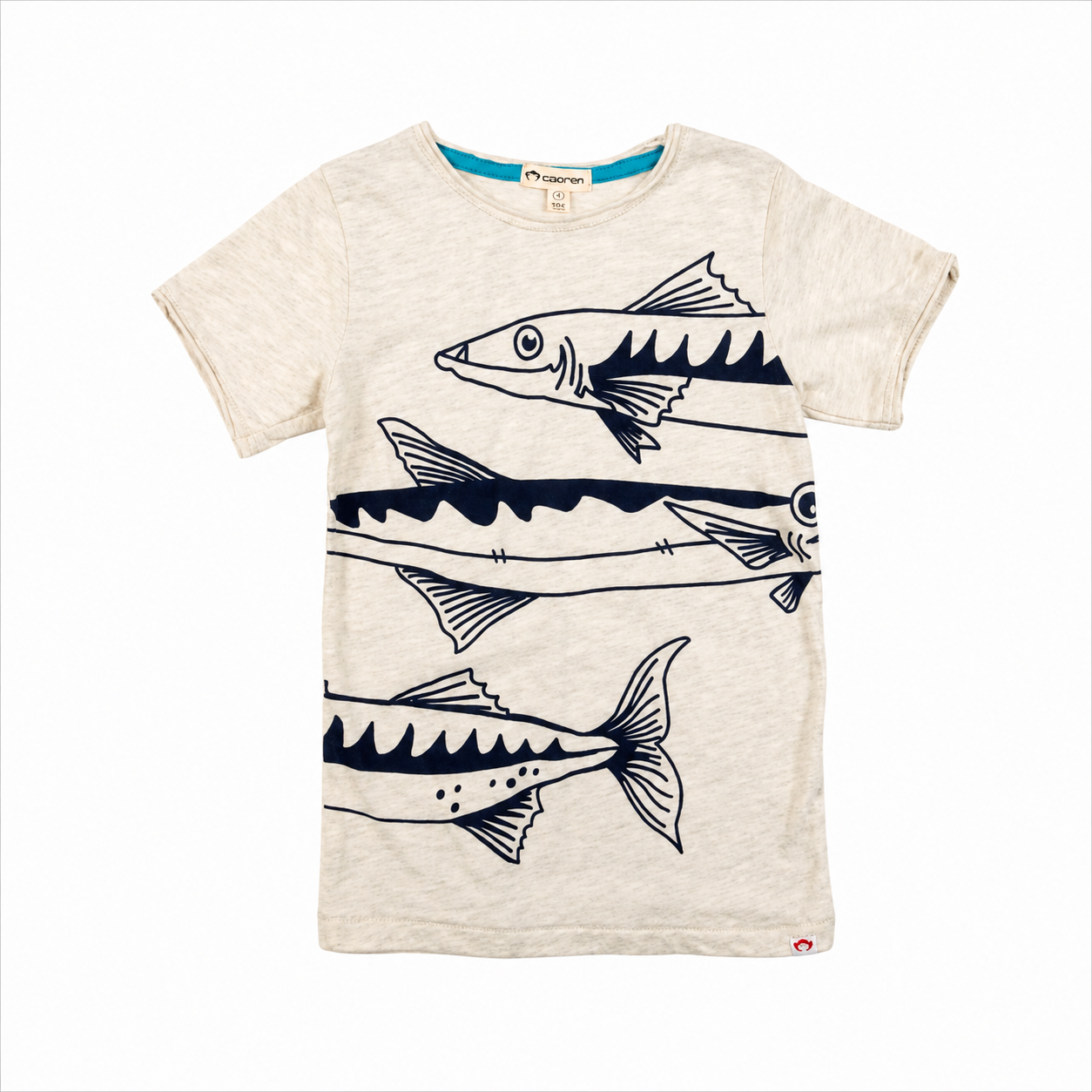 Cloud Heather Barracuda Tshirt بلوزه لون رمادي