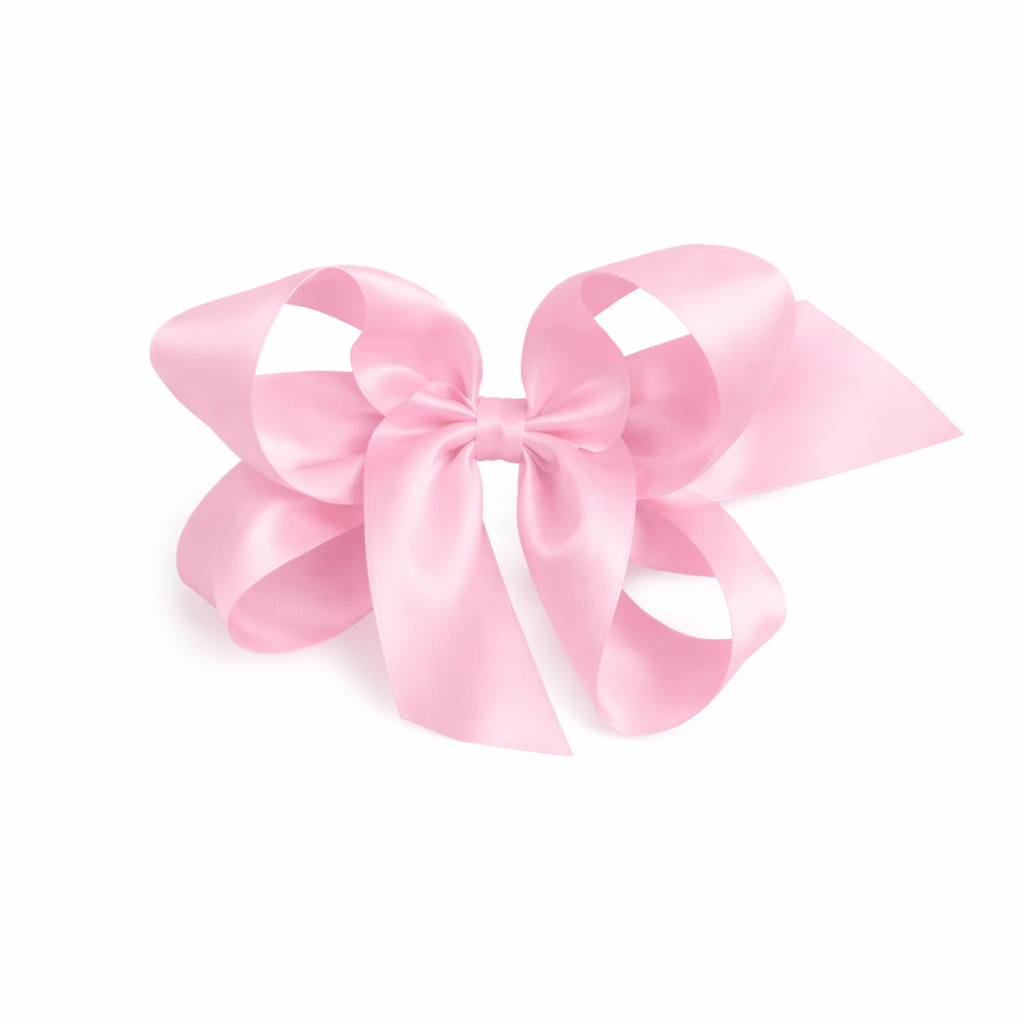 Infant Satin Bow 2مشبك شعر