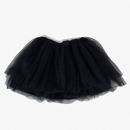 Black Lace GlitterTutu تنورة لون أسود